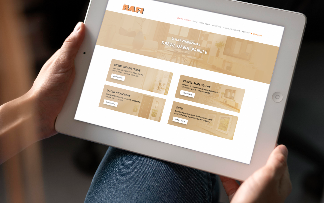 Sklep internetowy z drzwiami, ościeżnicami, panelami podłogowymi w Lublińcu