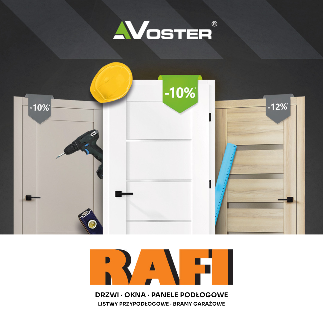 Promocja na drzwi marki Voster