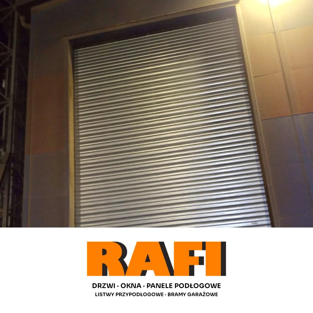 Montaż dużeeej rolety w Kluczborku – ekstra!